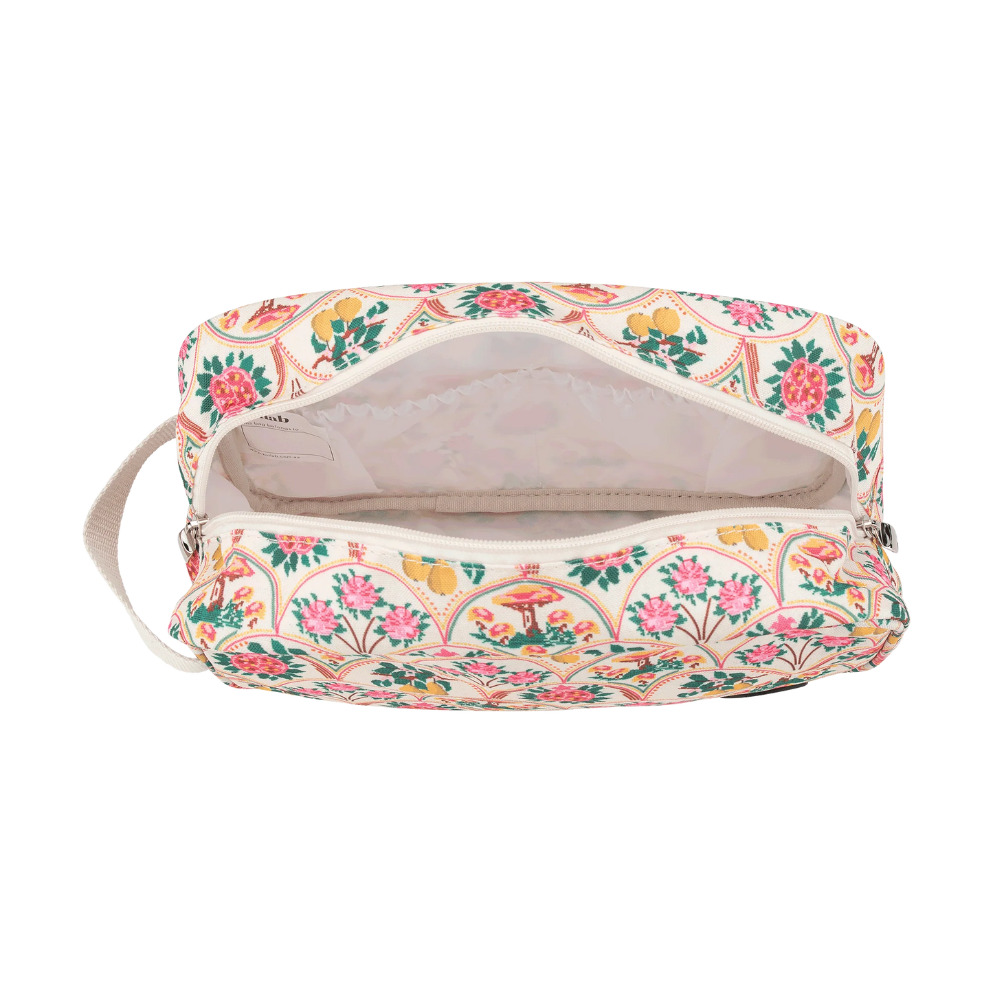 Travel Bag Needlepoint Garden