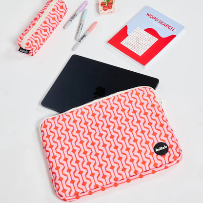 Laptop Case Cherry Zig Zag