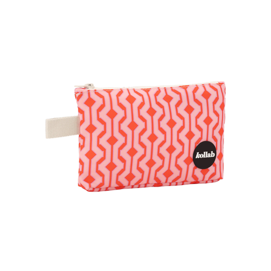 Mini Pouch Cherry Zig Zag