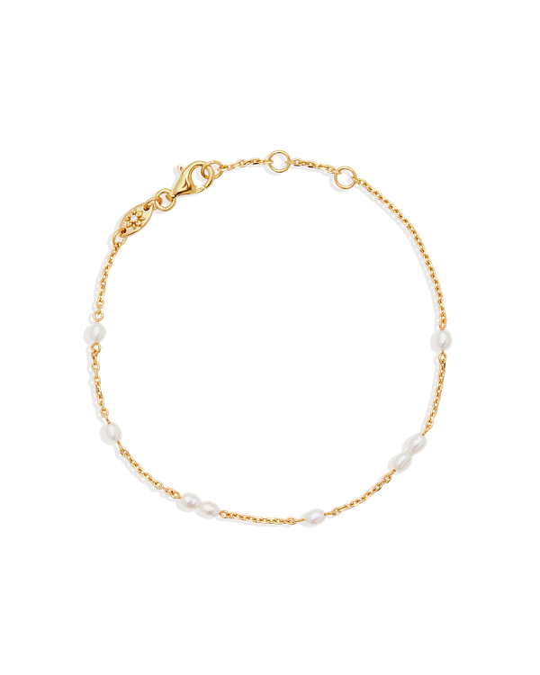 Gold Serene Dreams Pearl Bracelet - Roma Gift & Gourmet