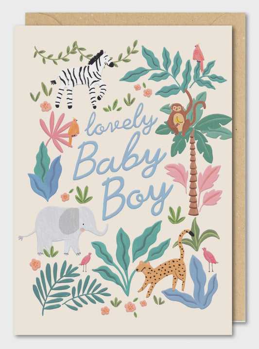 Lovely Baby Boy Card - Roma Gift & Gourmet