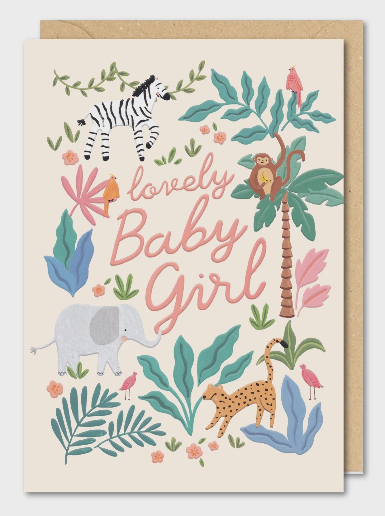 Lovely Baby Girl Card - Roma Gift & Gourmet