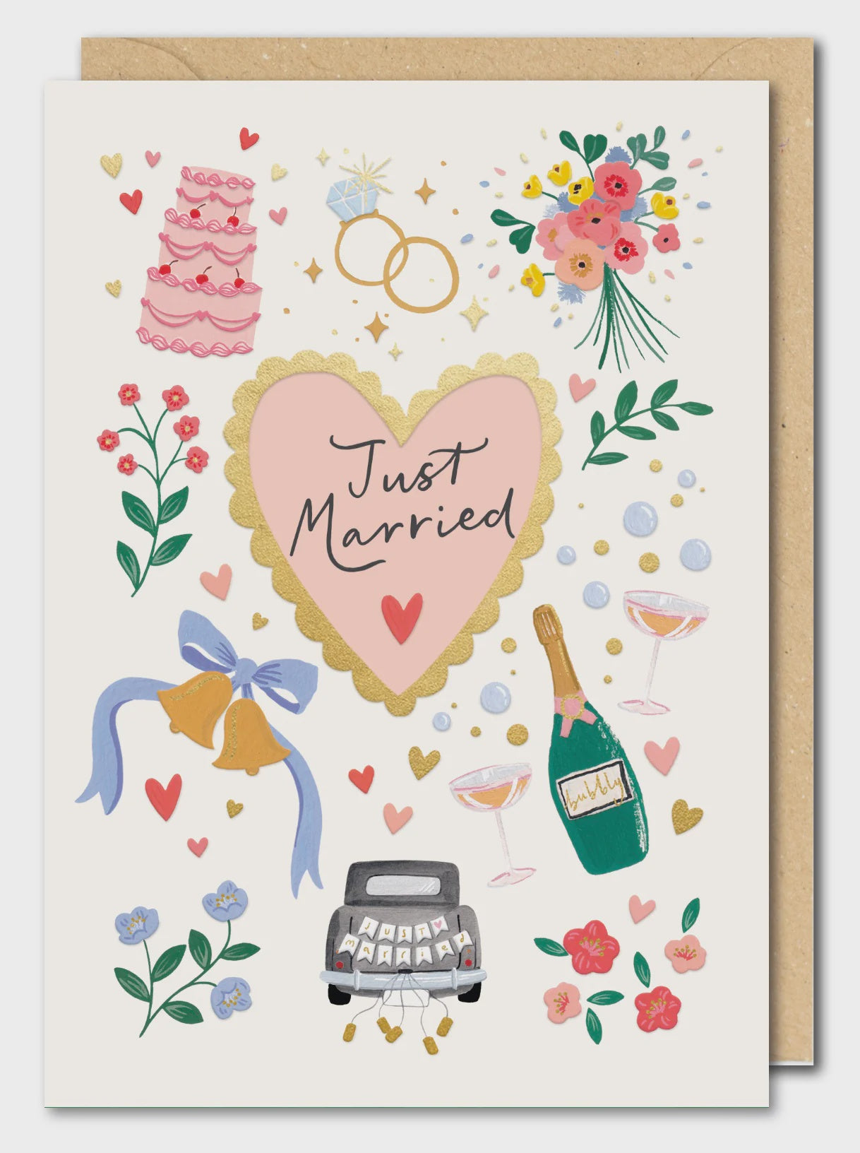 Momento Just Married Card - Roma Gift & Gourmet