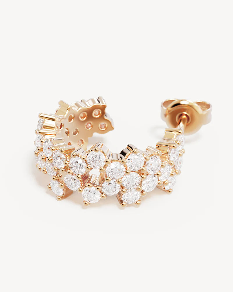 Crystal Dust Hoops - Roma Gift & Gourmet