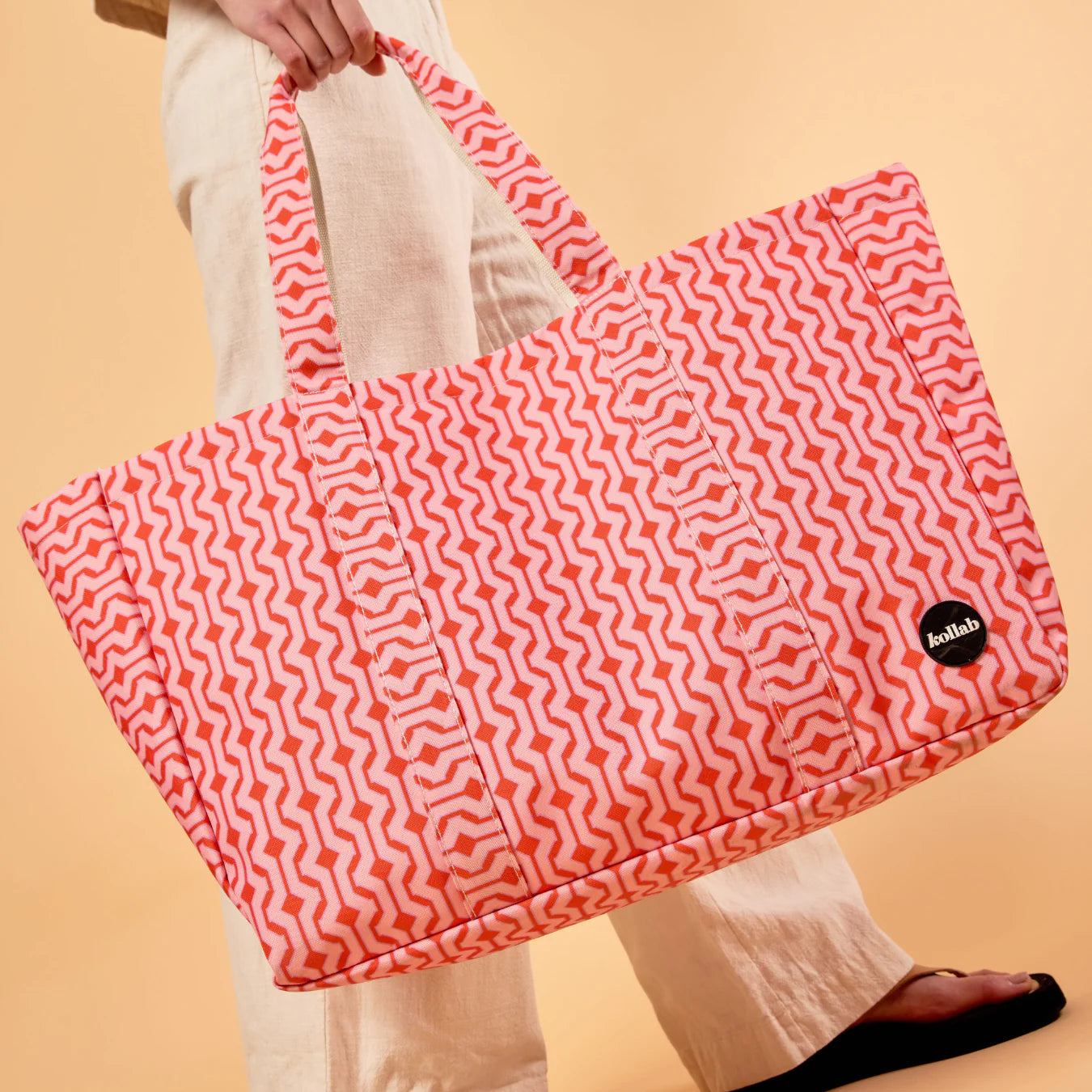 Carryall Cargo Cherry Zig Zag