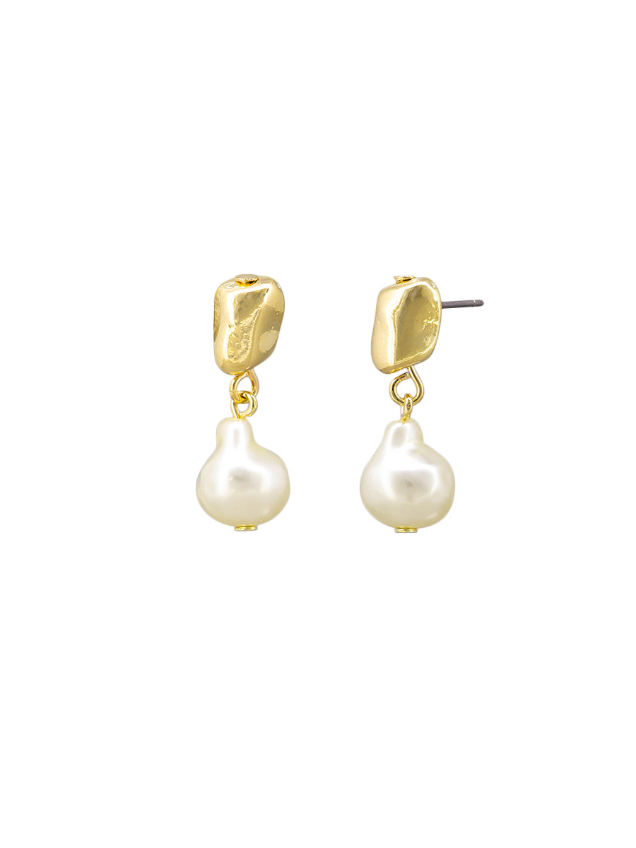 Water Drop Pearl Earring