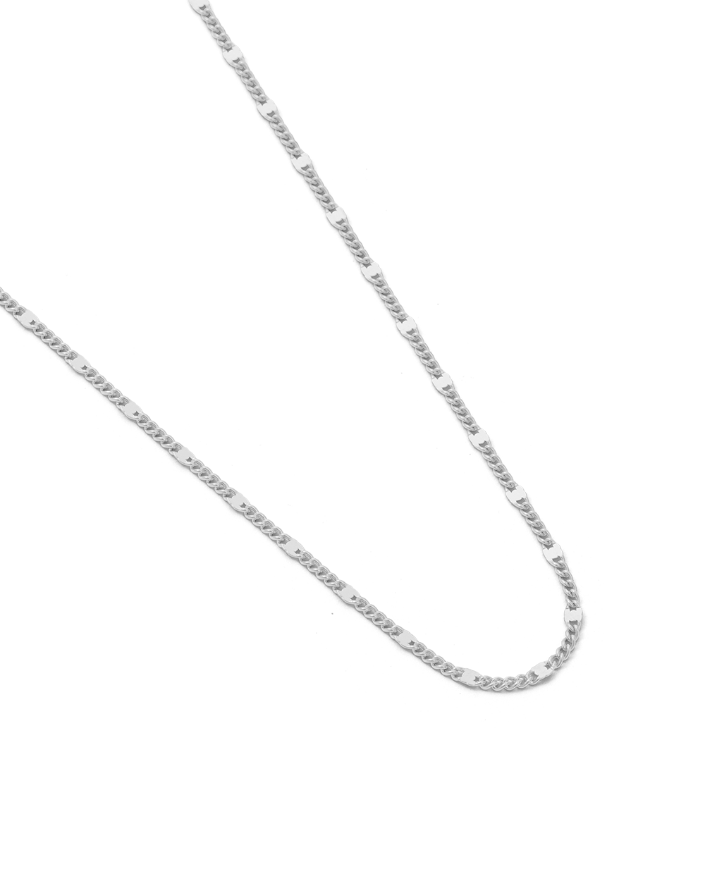 ERA CHAIN NECKLACE (STERLING SILVER) - Roma Gift & Gourmet