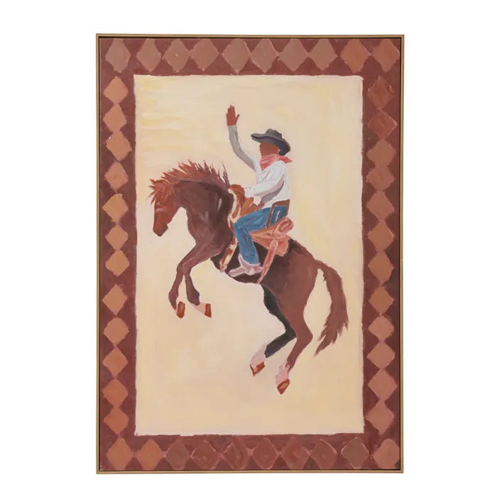 San Jose Oak Frame Oil Painting 70x100cm