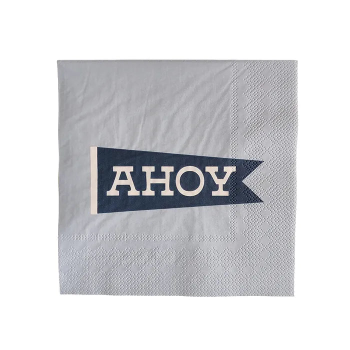 Ahoy 20pk 3 Ply 33cm Napkin