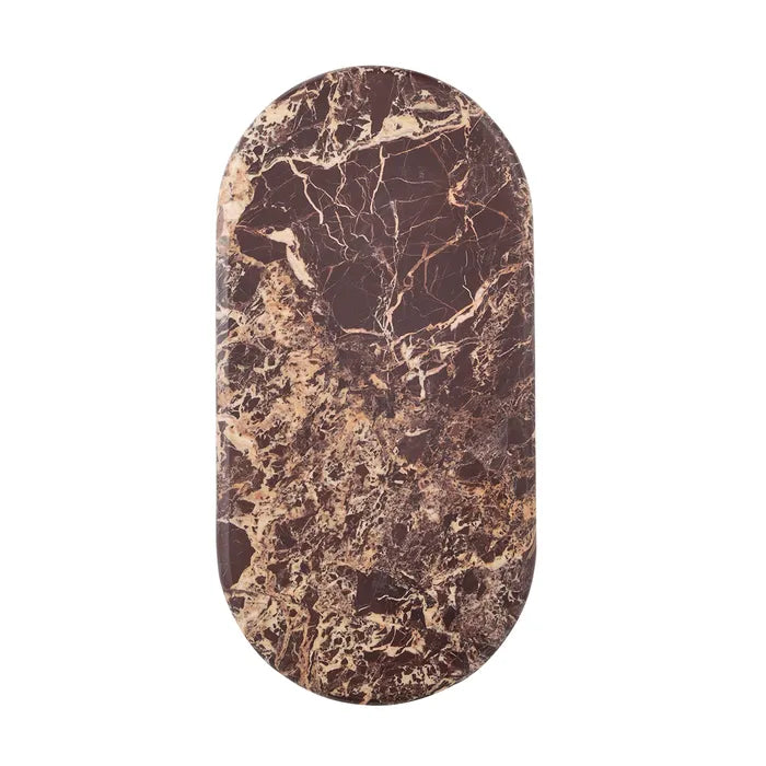 Ohio Marble Tray - Claret