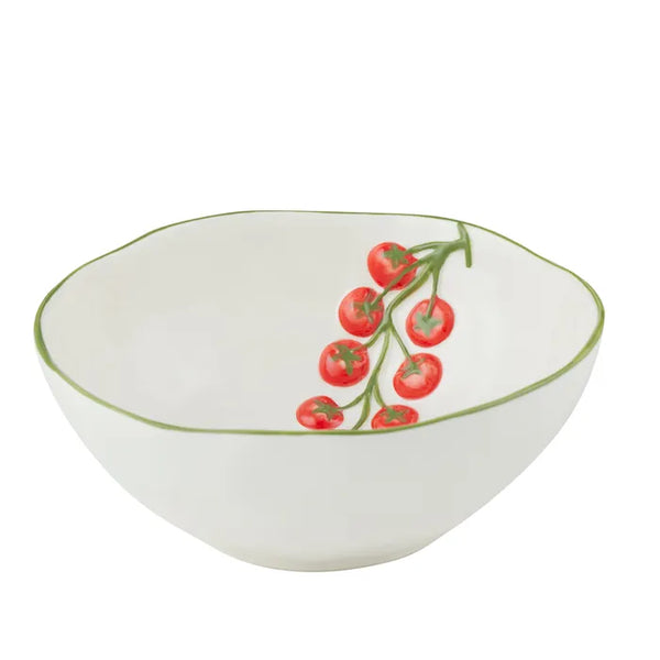 Pomodoro Ceramic Bowl 17.5cm Red/Green