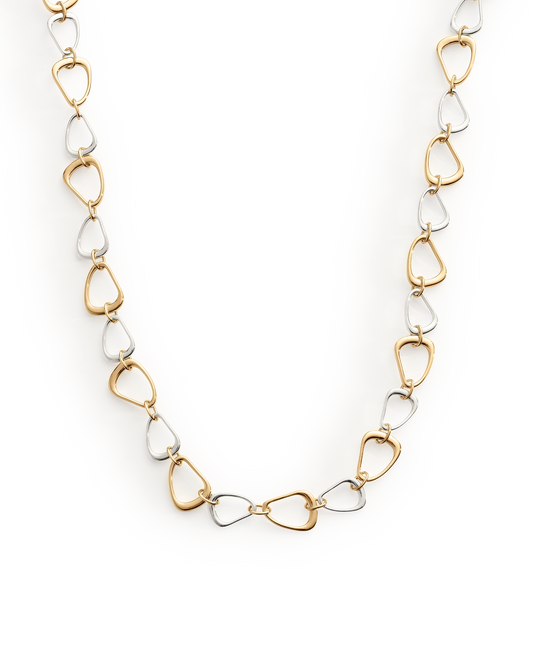 FLUX NECKLACE (MIXED METAL)