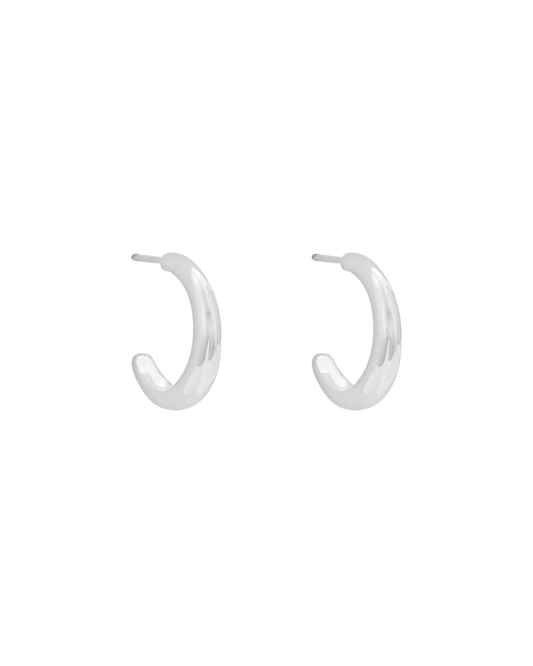 GRACE INFINITY HOOPS (STERLING SILVER) - SET