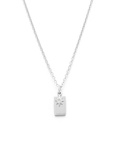 GUIDING STAR NECKLACE (STERLING SILVER)
