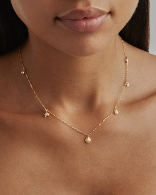 Gold Ocean Dreaming Choker