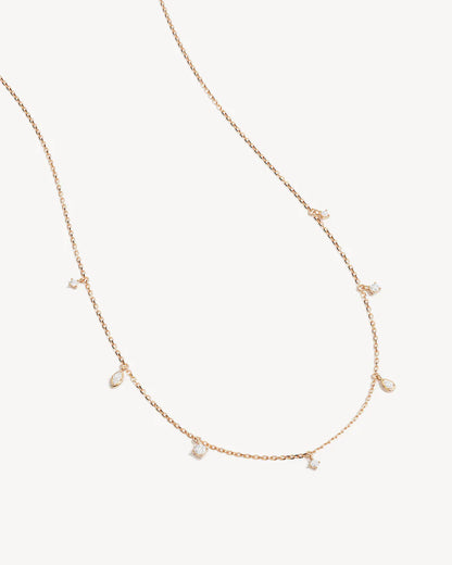 Scattered Light Choker - Gold