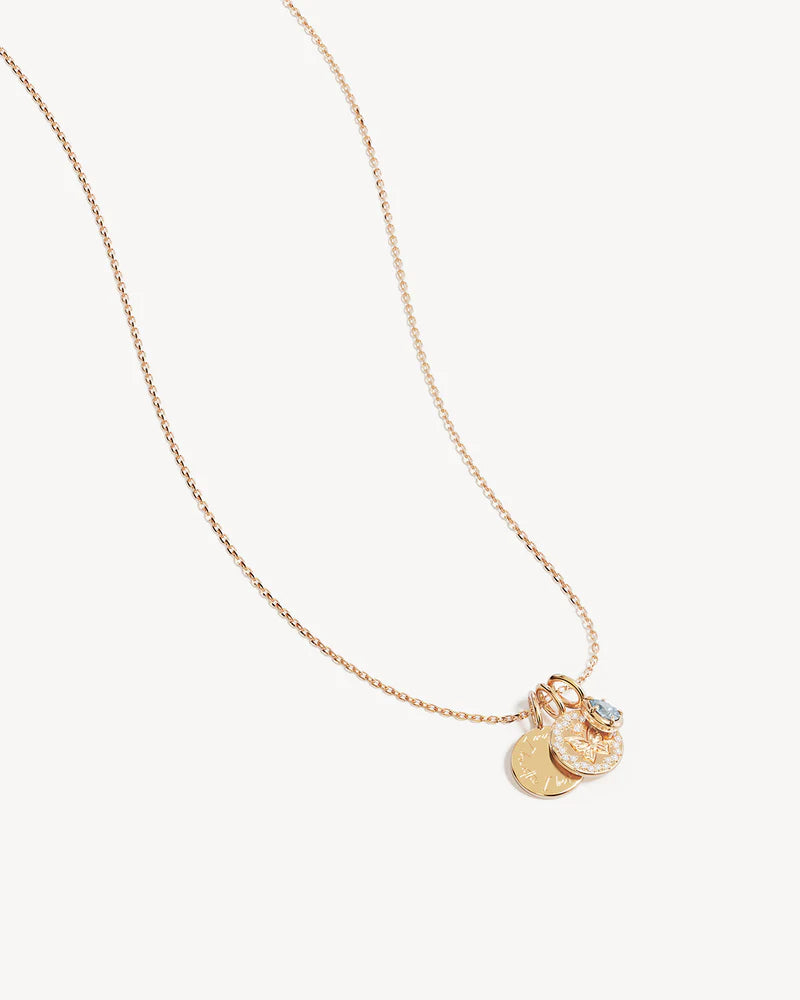 With Freedom I Become Necklace - 18K Gold Vermeil