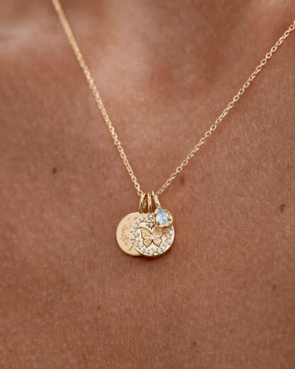 With Freedom I Become Necklace - 18K Gold Vermeil