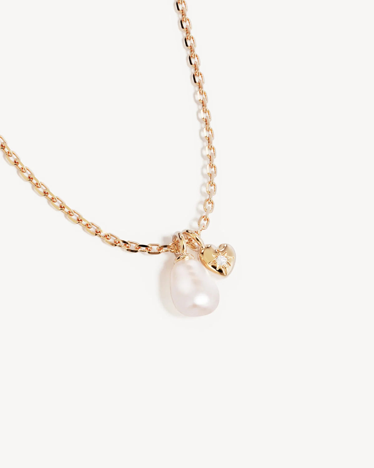 Gold Under The Moonlight Pearl Necklace