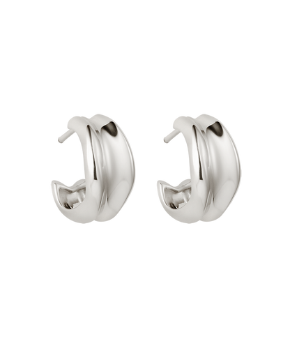 PRESENCE HOOPS (STERLING SILVER) - SET