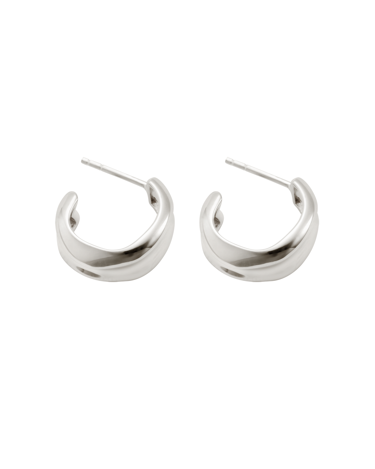 PRESENCE HOOPS (STERLING SILVER) - SET