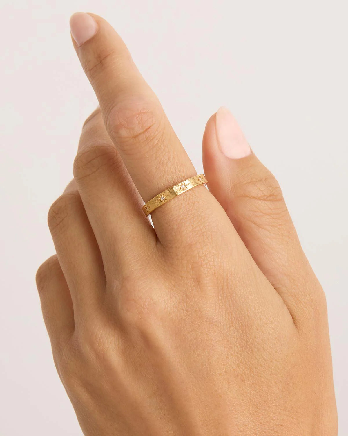 Gold Stardust Ring - Roma Gift & Gourmet