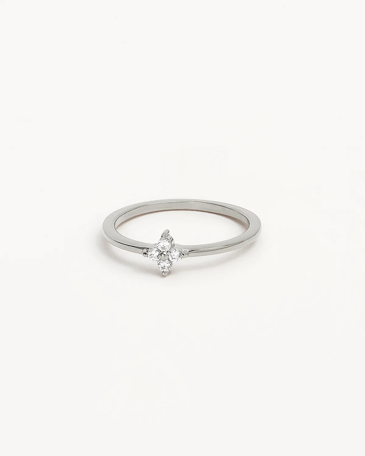 Crystal Bloom Ring Sterling Silver - Roma Gift & Gourmet