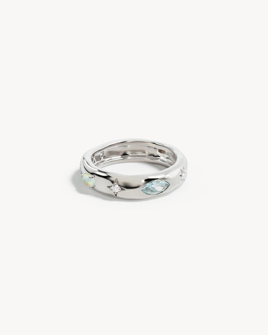 Hope and Protection Ring - Sterling Silver