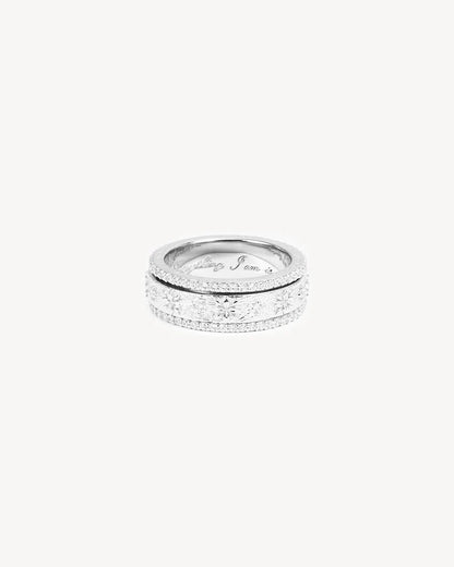 I Am Enough Spinning Meditation Ring