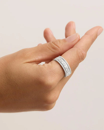 I Am Enough Spinning Meditation Ring
