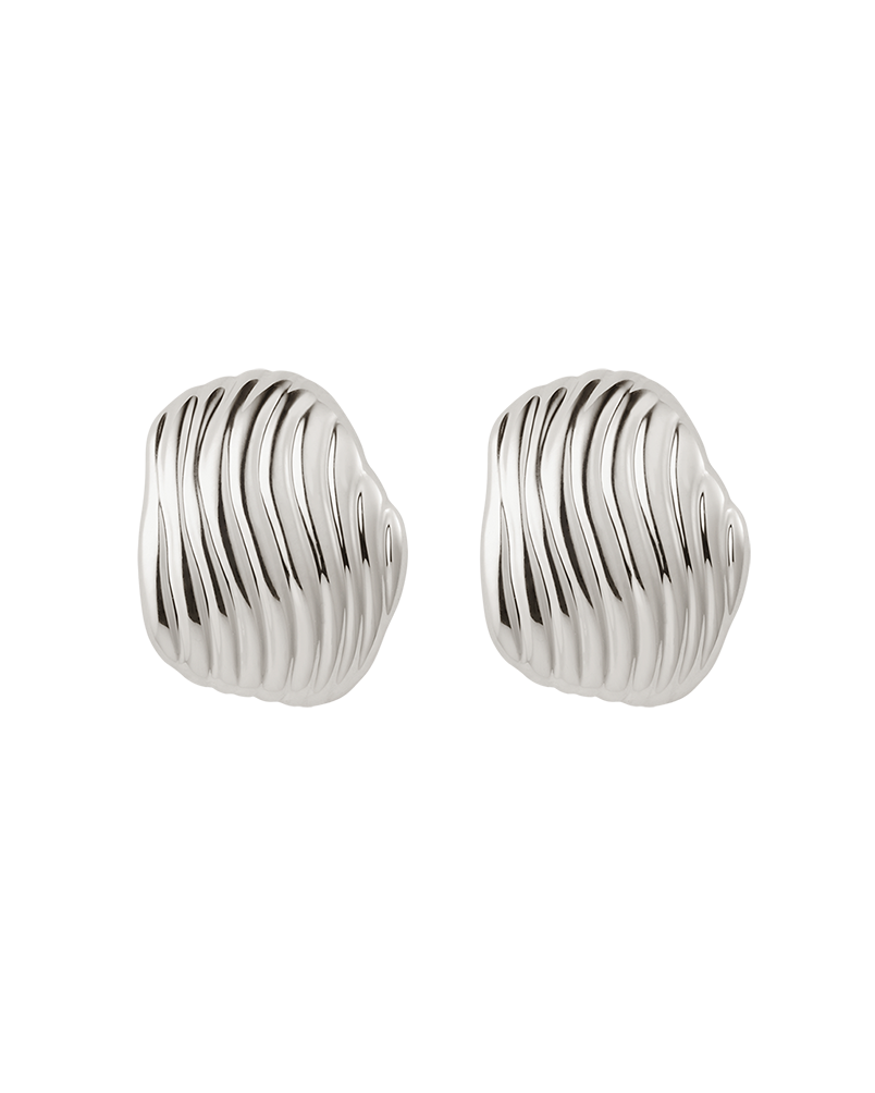 RISE OVERSIZED STUDS (STERLING SILVER) - SET