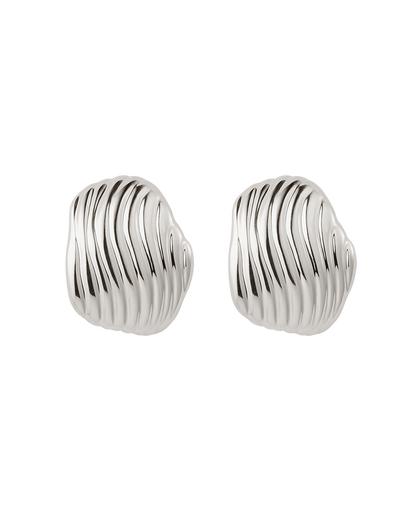 RISE OVERSIZED STUDS (STERLING SILVER) - SET