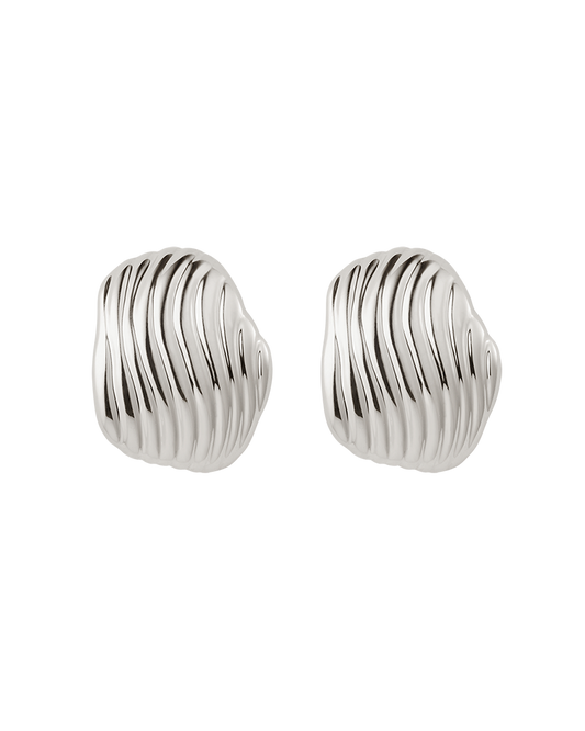 RISE OVERSIZED STUDS (STERLING SILVER) - SET