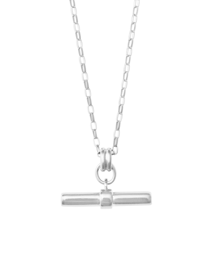 ROAM T-BAR NECKLACE (STERLING SILVER) - Roma Gift & Gourmet