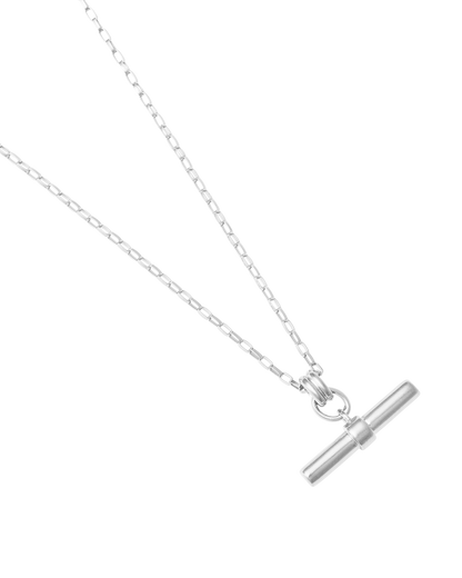 ROAM T-BAR NECKLACE (STERLING SILVER) - Roma Gift & Gourmet