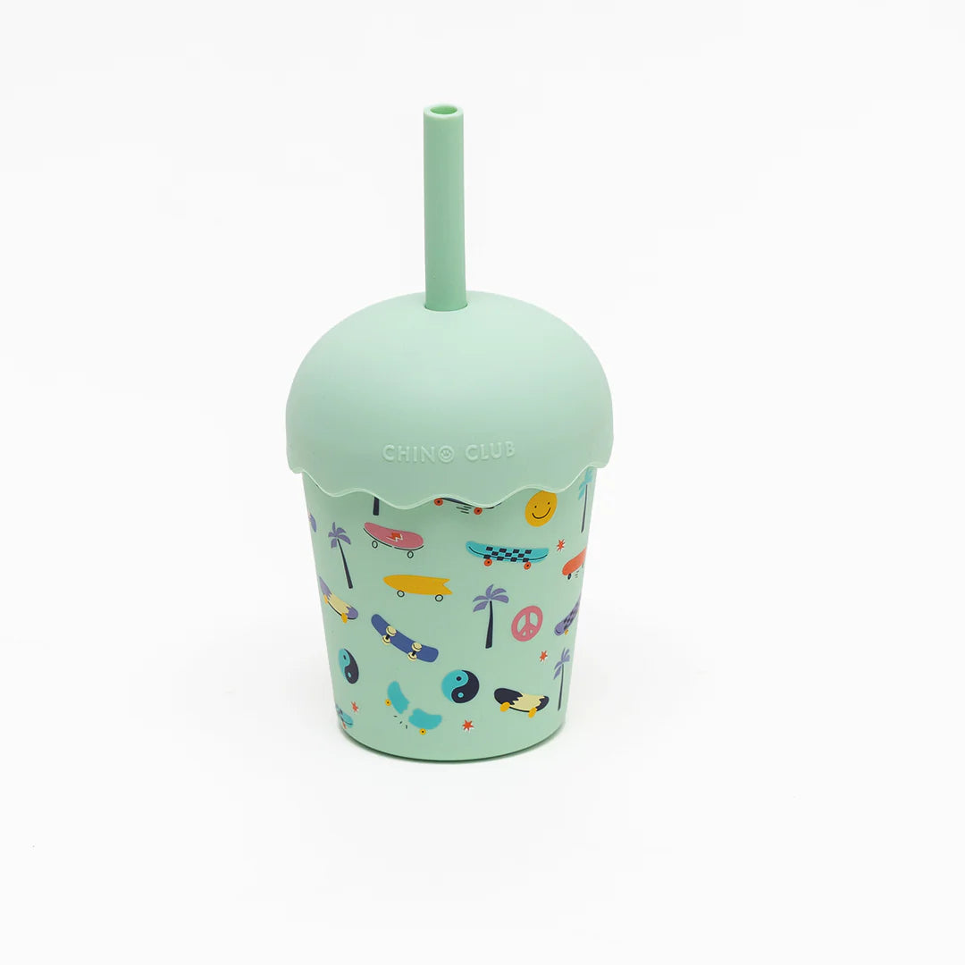 Mini Smoothie Cup & Straw 200ml - Roma Gift & Gourmet