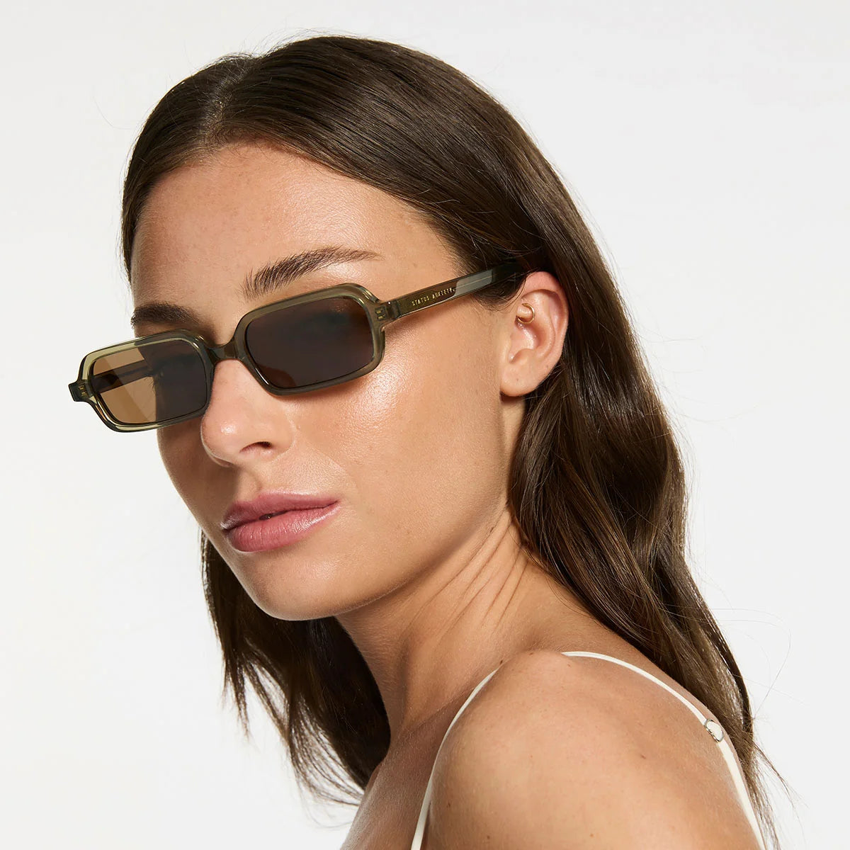 Nebula Sunglasses - Moss / Gold