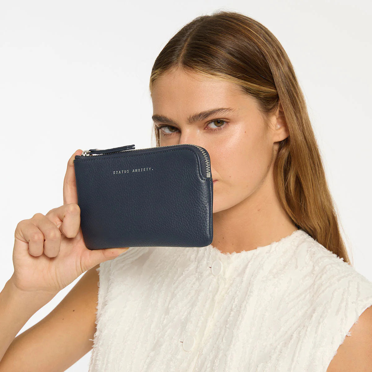 Smoke and Mirrors Wallet - Midnight Blue - Roma Gift & Gourmet