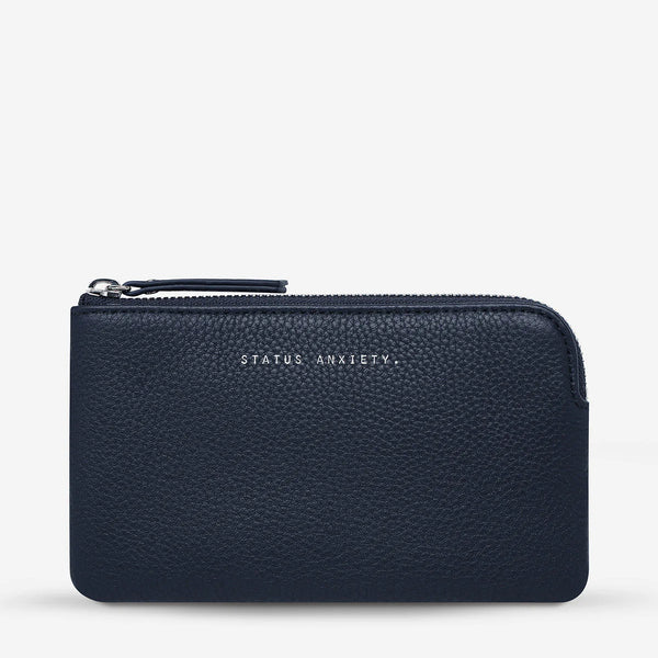 Smoke and Mirrors Wallet - Midnight Blue