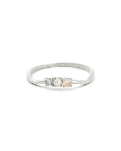 SUNRISE OPAL RING (STERLING SILVER) - Roma Gift & Gourmet