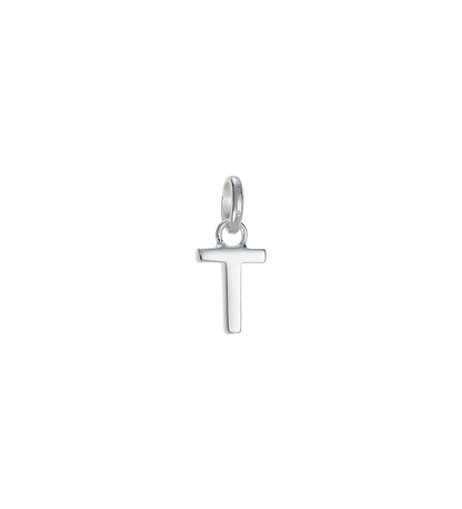 T - OUTLINE INITIAL (STERLING SILVER) - Roma Gift & Gourmet
