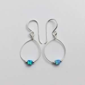 Opalite Blue Earring - Roma Gift & Gourmet