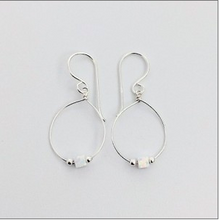 Load image into Gallery viewer, White Opalite Drop Earring - Roma Gift &amp; Gourmet
